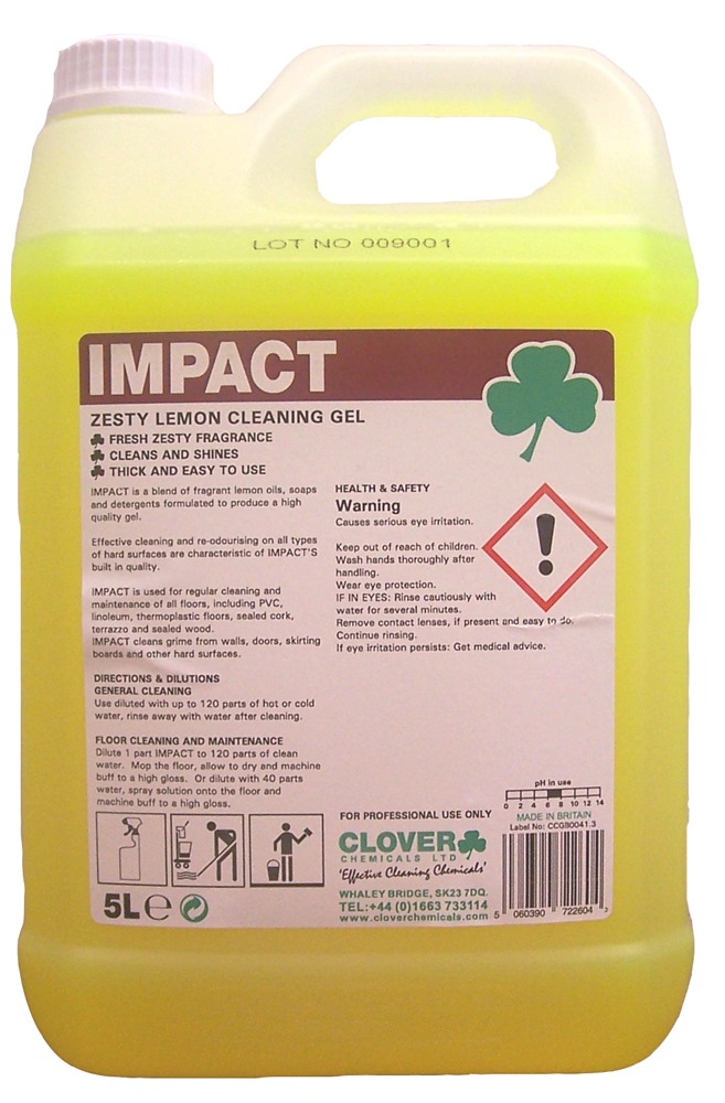 CLOVER (CHRISTEYNS) | 111 IMPACT LEMON JELL X 5 LTR | 111