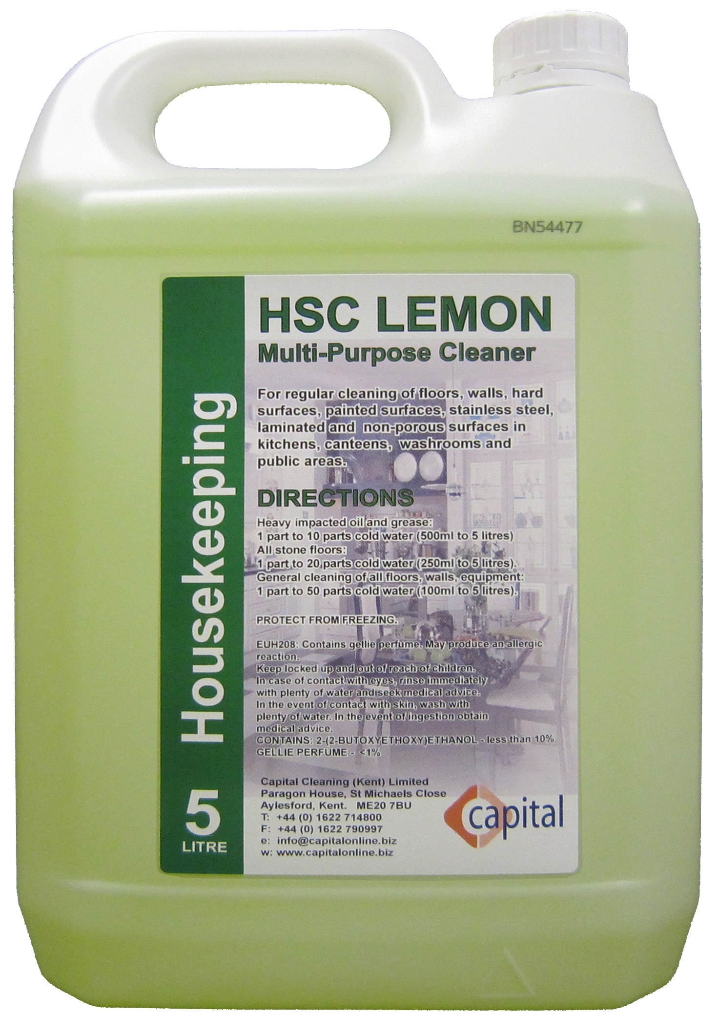 CAPITAL | HSC LEMON X 5 LTR