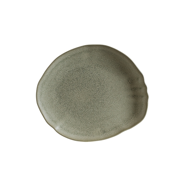 GENWARE | ADELFA TONE OVAL PLATE 24CM X 6 | ADFTON24OV