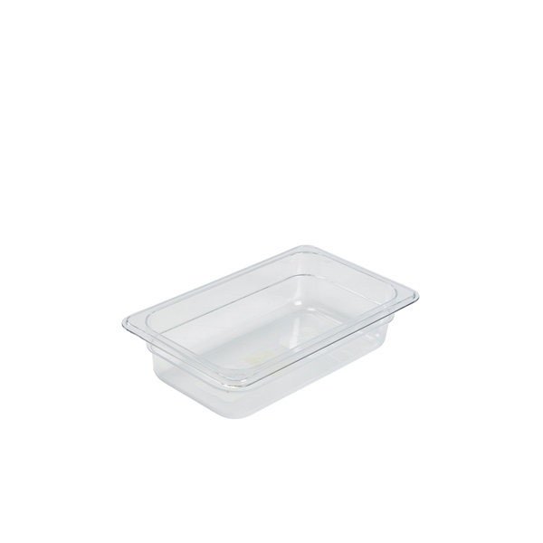 GENWARE | 1/4 -POLYCARBONATE GN PAN 100MM CLEAR | PC14-100