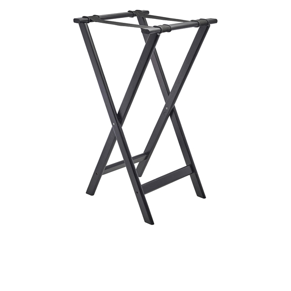 GENWARE | BLACK WOODEN TRAY STAND | 1815WDBK