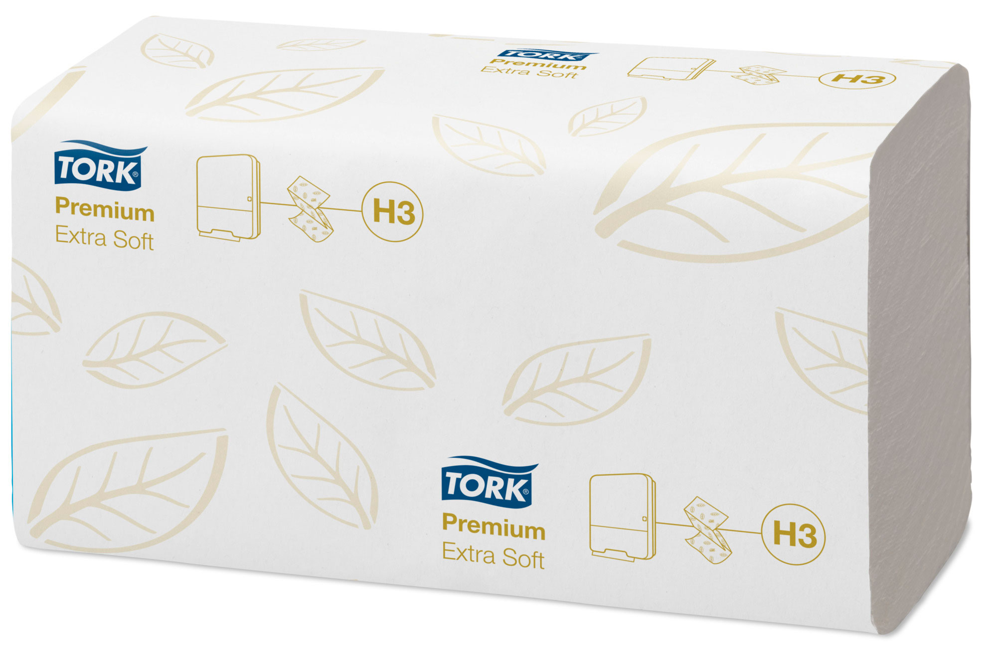 TORK | 100278  H3 PREMIUM ZIG-ZAG FOLD HAND TOWELS X 3000 SHEETS | 100278