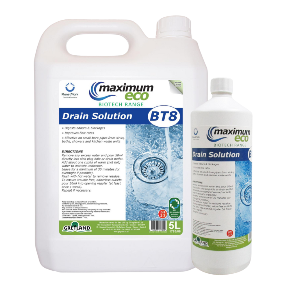 GREYLAND | MAXIMUM ECO BIOTECH BT8 DRAIN SOLUTION | 6963/06