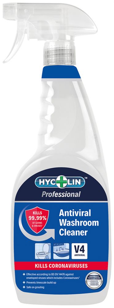 MIRIUS | HYCOLIN V4 ANTIVIRAL WASHROOM CLEANER X 750 ML | 800-277-0701