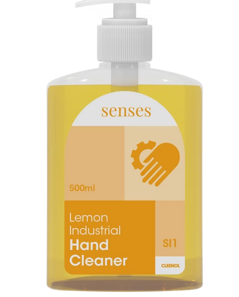 CLEENOL | SENSES LEMON INDUSTRIAL HAND CLEANER 6 X 500ML | 72969