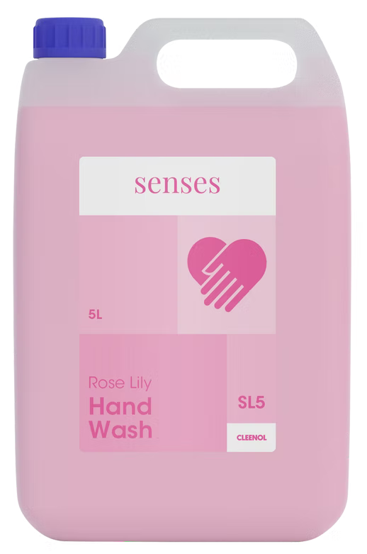 CLEENOL | SENSES ROSE LILY HAND WASH X 5 LTR | 72873