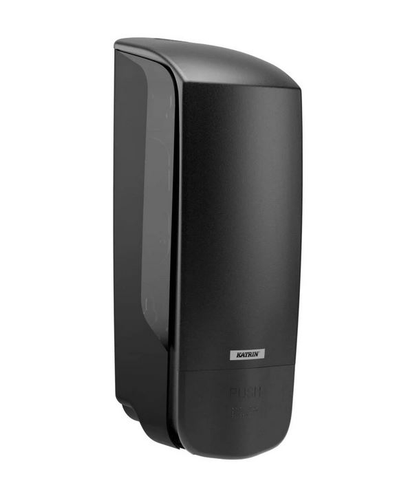 KATRIN| CARTRIDGE SOAP DISPENSER BLACK 1LTR | 77397