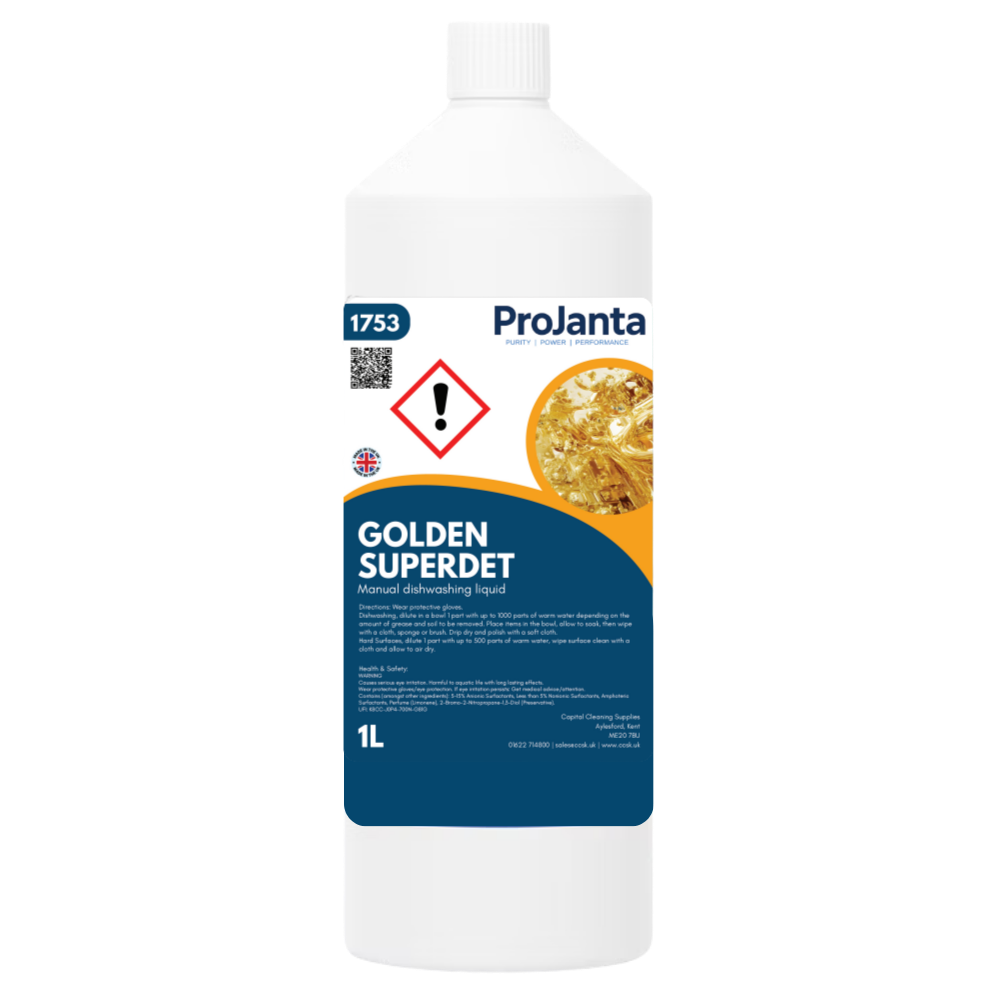 PROJANTA | GOLDEN SUPERDET WASHING UP LIQUID X 1 LTR