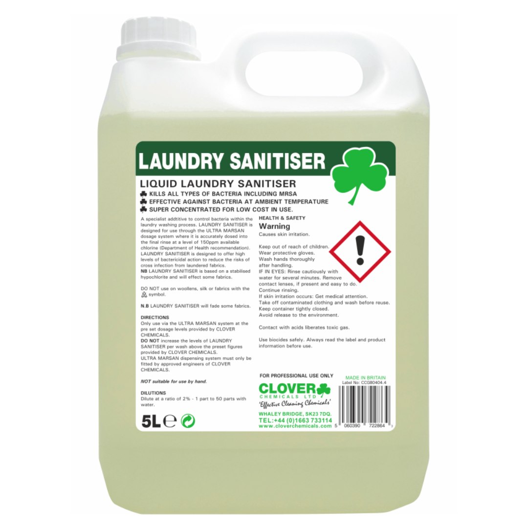 CLOVER (CHRISTEYNS) | 238 CHRISTEYNS LAUNDRY SANITISER X 5 LTR | 238