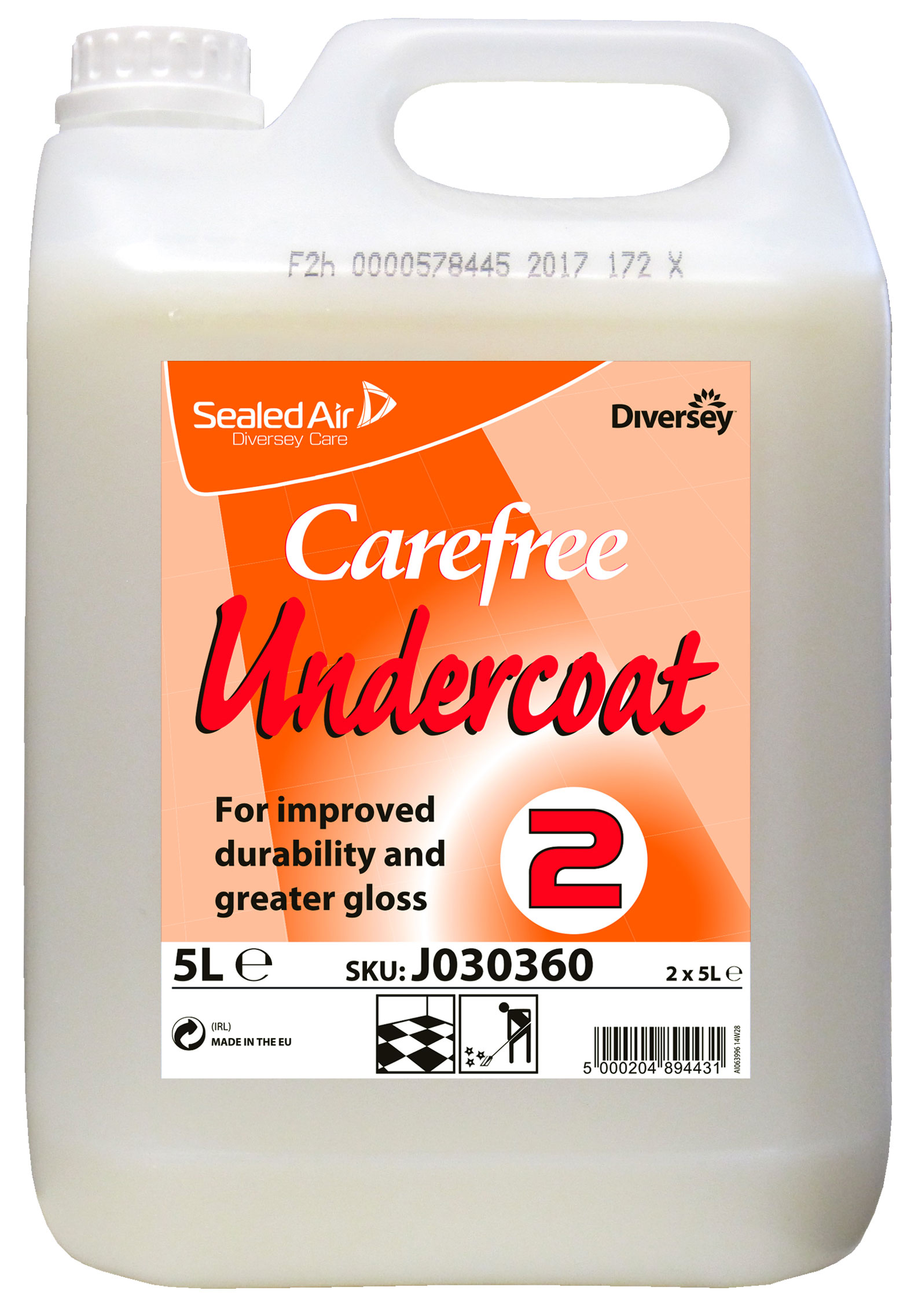 DIVERSEY | J030360 CAREFREE UNDERCOAT X 5L | J030360