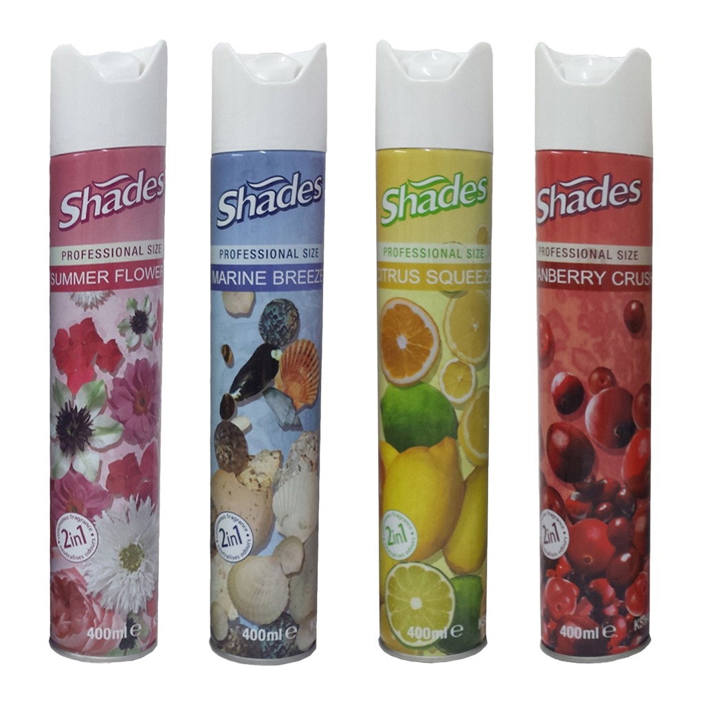 SELDEN | SHADES AEROSOL AIR FRESHENER X 400ML | KSH1