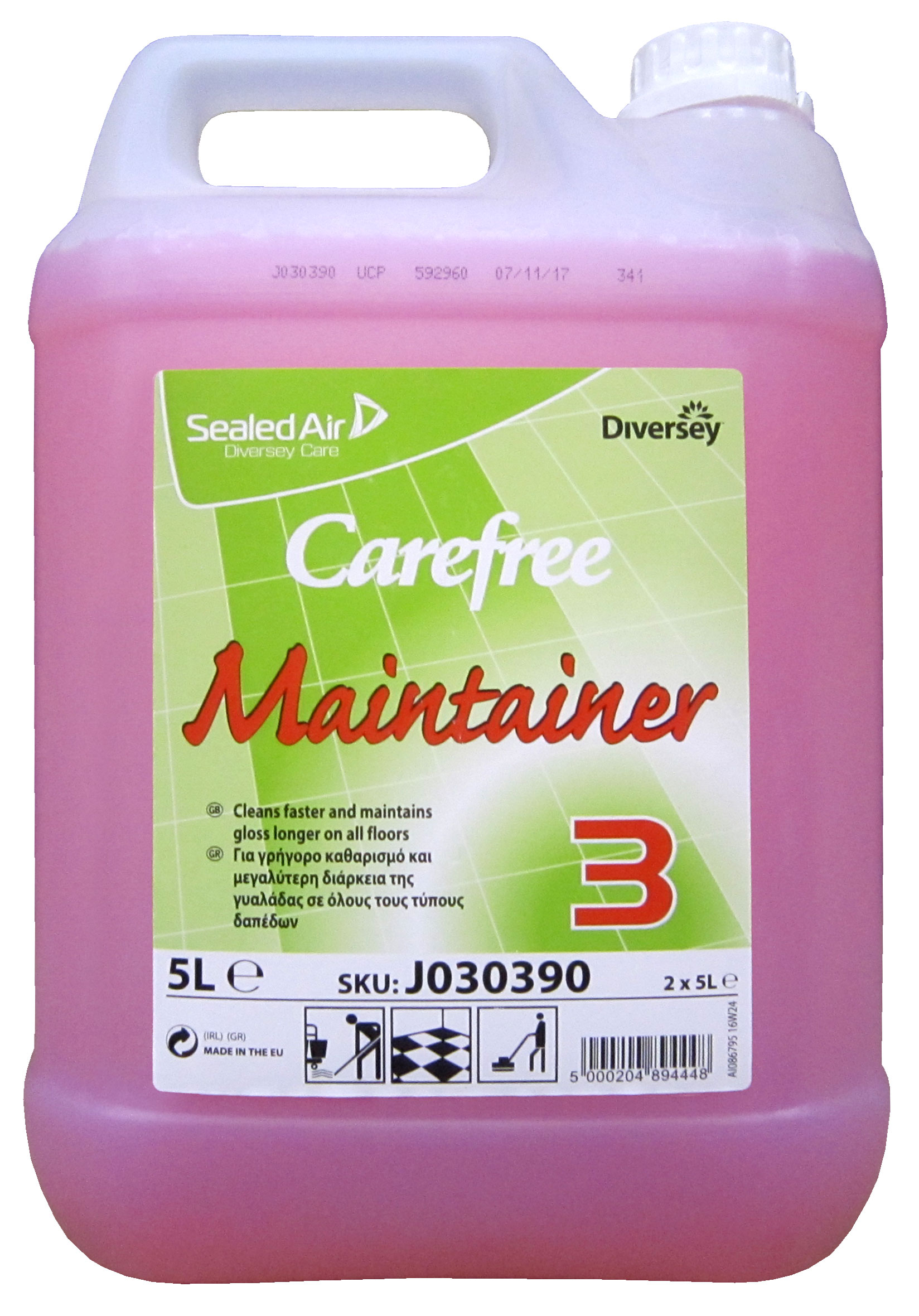 DIVERSEY | J030390 CAREFREE FLOOR MAINTAINER X 5L | J030390