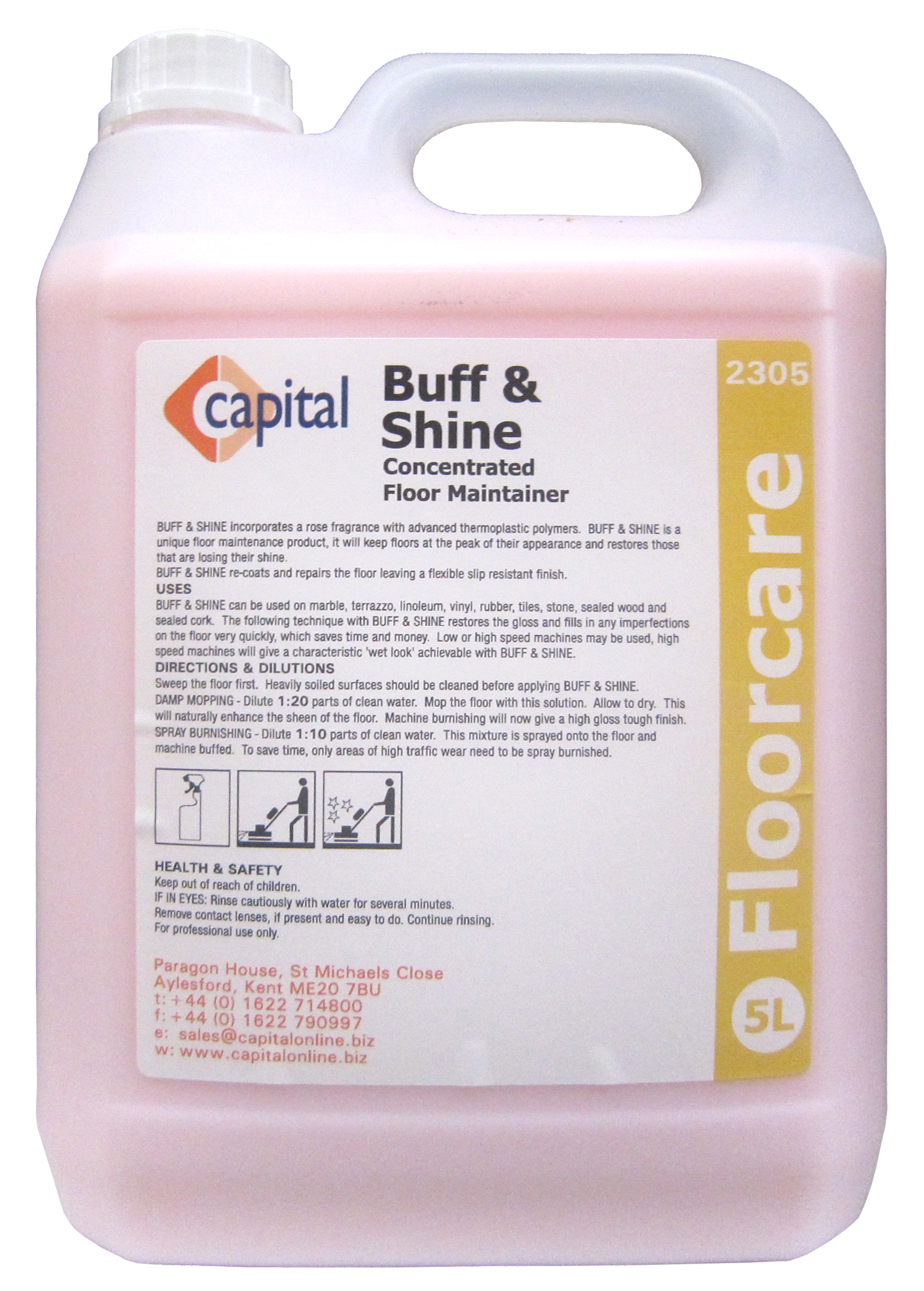 CAPITAL | BUFF AND SHINE X 5 LTR