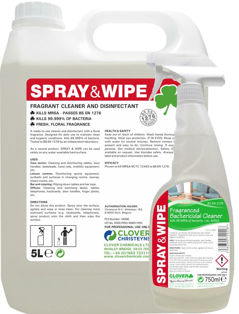 CLOVER (CHRISTEYNS) |  SPRAY & WIPE | 211