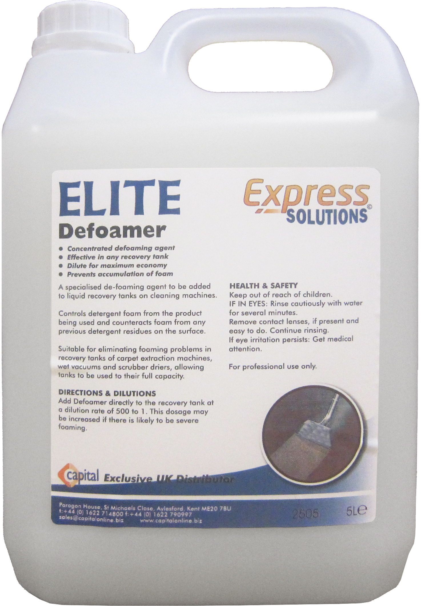 ELITE |  DEFOAMER X 5 LTR