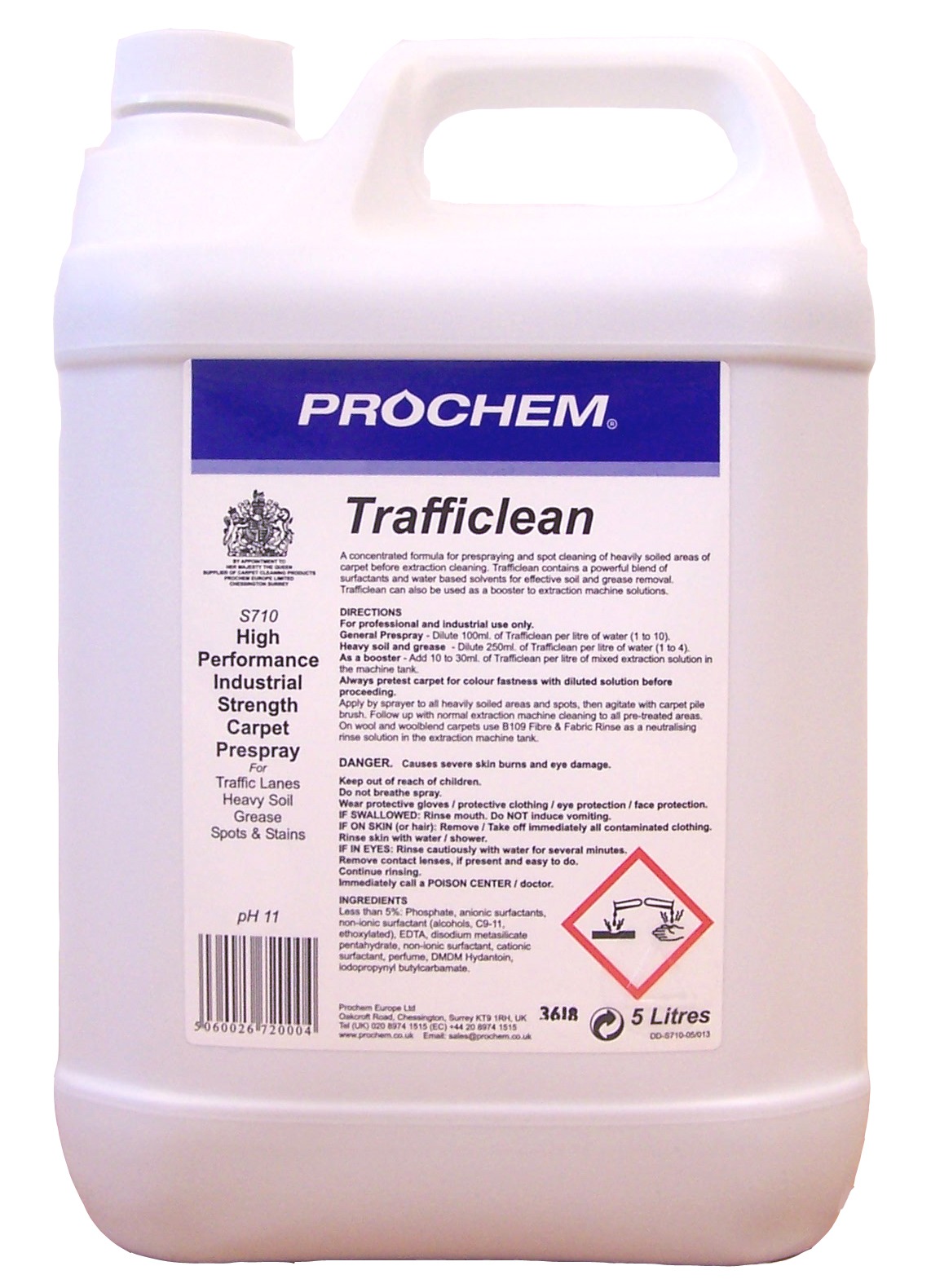 PROCHEM | TRAFFICLEAN X 5 LTR | S710-05