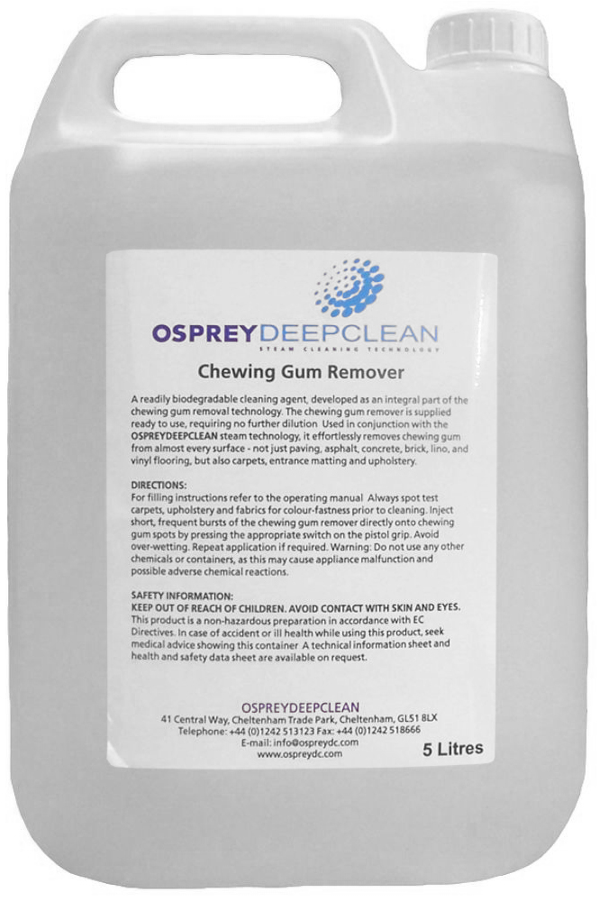 OSPREY |  CHEWING GUM REMOVER 5LTR | C00001