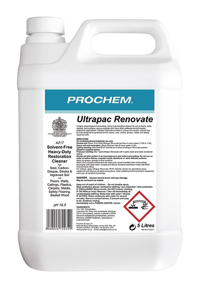 PROCHEM | ULTRAPAC RENOVATE X 5LTR  | A217-05
