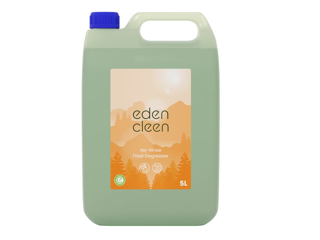 CLEENOL | EDENCLEEN NO-RINSE FLOOR DEGREASER X 5 LTR | EDN-NRFD-2X5
