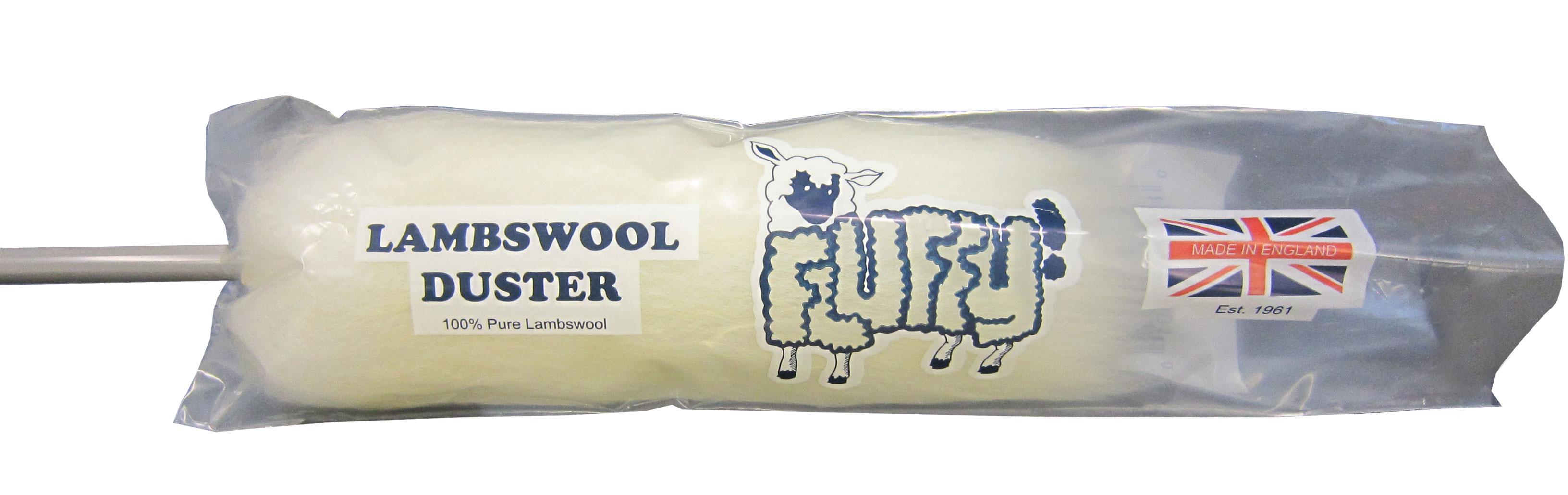 24 INCH SHORT PLASTIC HANDLED FLICK DUSTER | S24