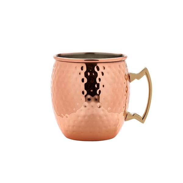 GENWARE | BARREL COPPER MUG 55CL HAMMERED | BCM550