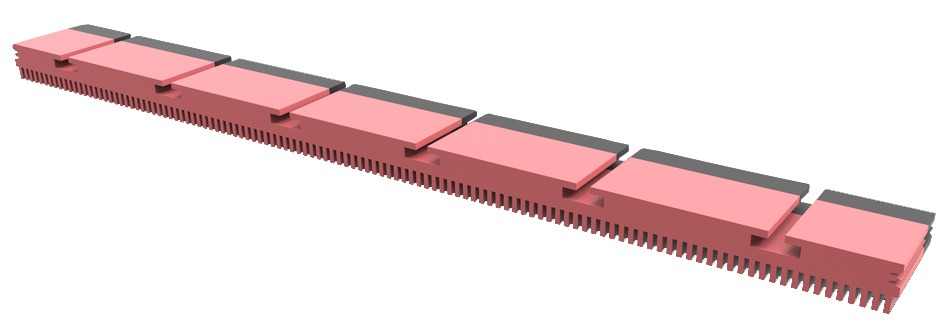 ESCATEQ | TREAD TEQ W PATTERN ESCALATOR CLEANING PAD 100CM | W-1000-40