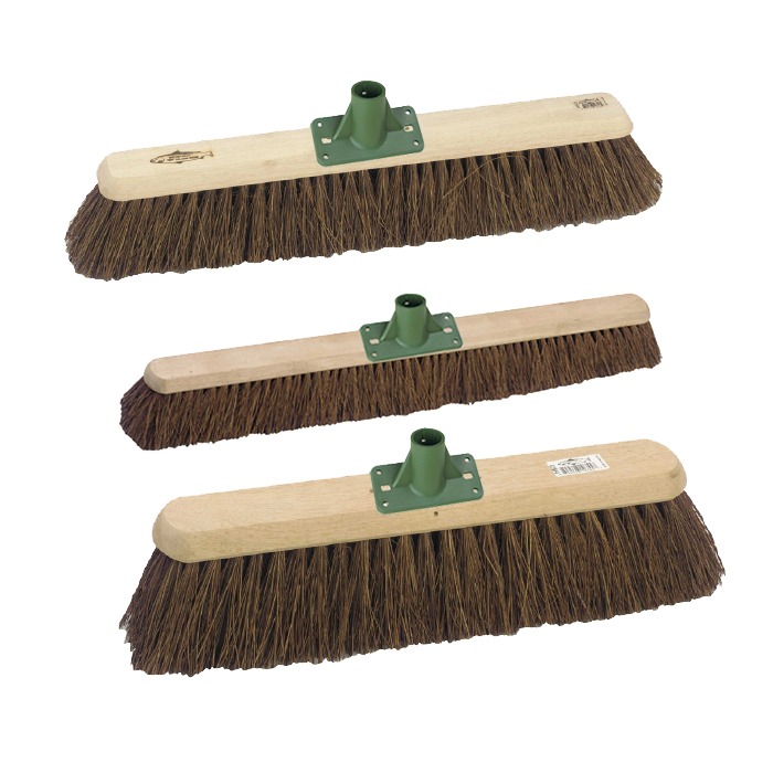 HILL BRUSH | NATURAL BASSINE PLATFORM BROOM HEAD | H5/5 C/W FPLST5