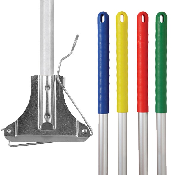 SYR | ALUMINIUM KENTUCKY MOP HANDLE & METAL HOLDER | 565..-10