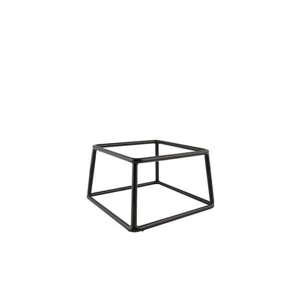 GENWARE |  BLACK ANTI-SLIP BUFFET RISER 18 X 10 CM | RSR-WBK10