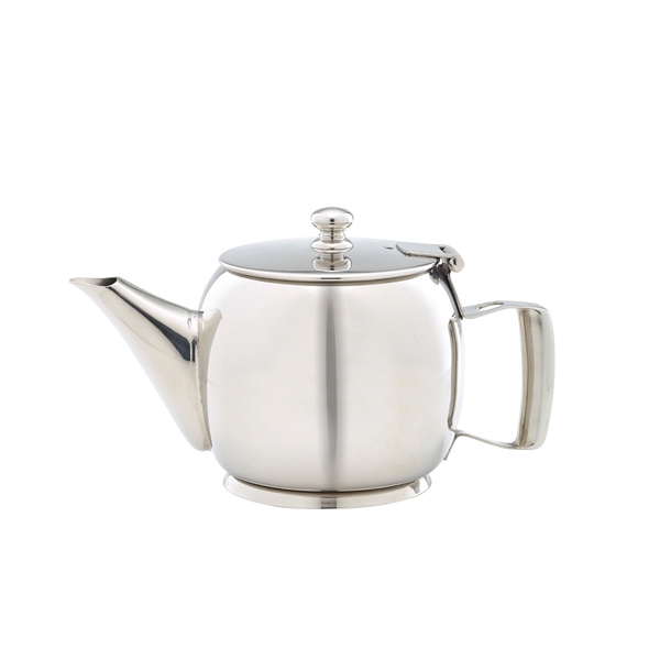 GENWARE |  STAINLESS STEEL PREMIER TEAPOT 14OZ | PRMT14