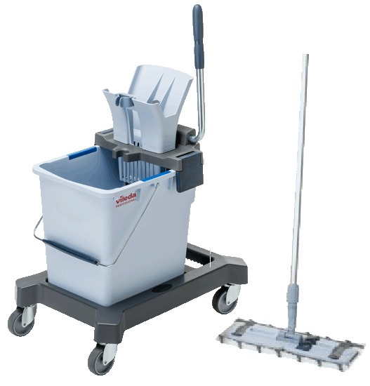 VILEDA | ULTRASPEED PRO BUCKET & MOP SYSTEM C/W HANDLE | 147182