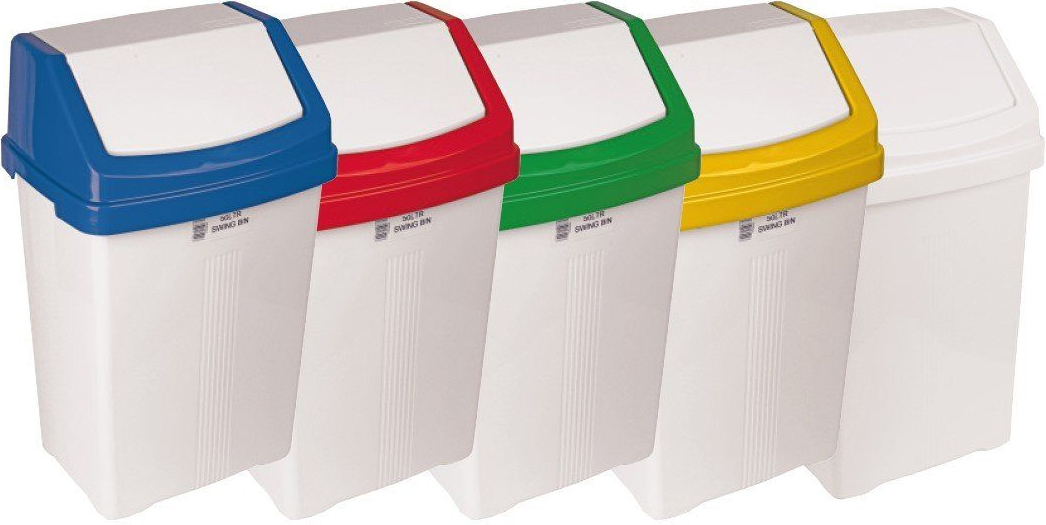 ROBERT SCOTT | SWING BIN C/W COLOURED LID X 50 LTR | 10173XX