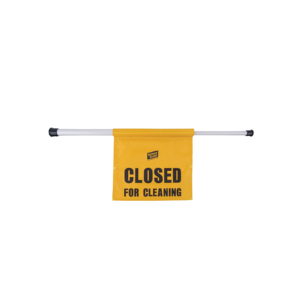 ROBERT SCOTT | HANGING CLOSED FOR CLEANING DOOR SAFETY SIGN | 101442