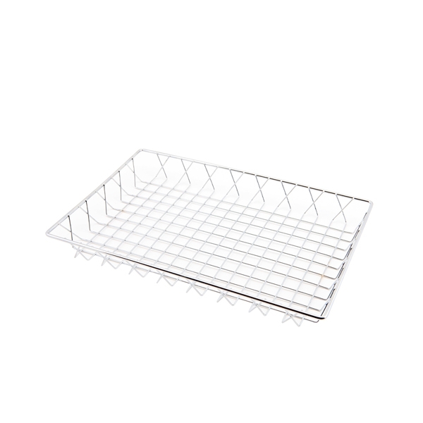 GENWARE |  CHROME DISPLAY BASKET 45 X 30 X 5 CM | CDB-4530