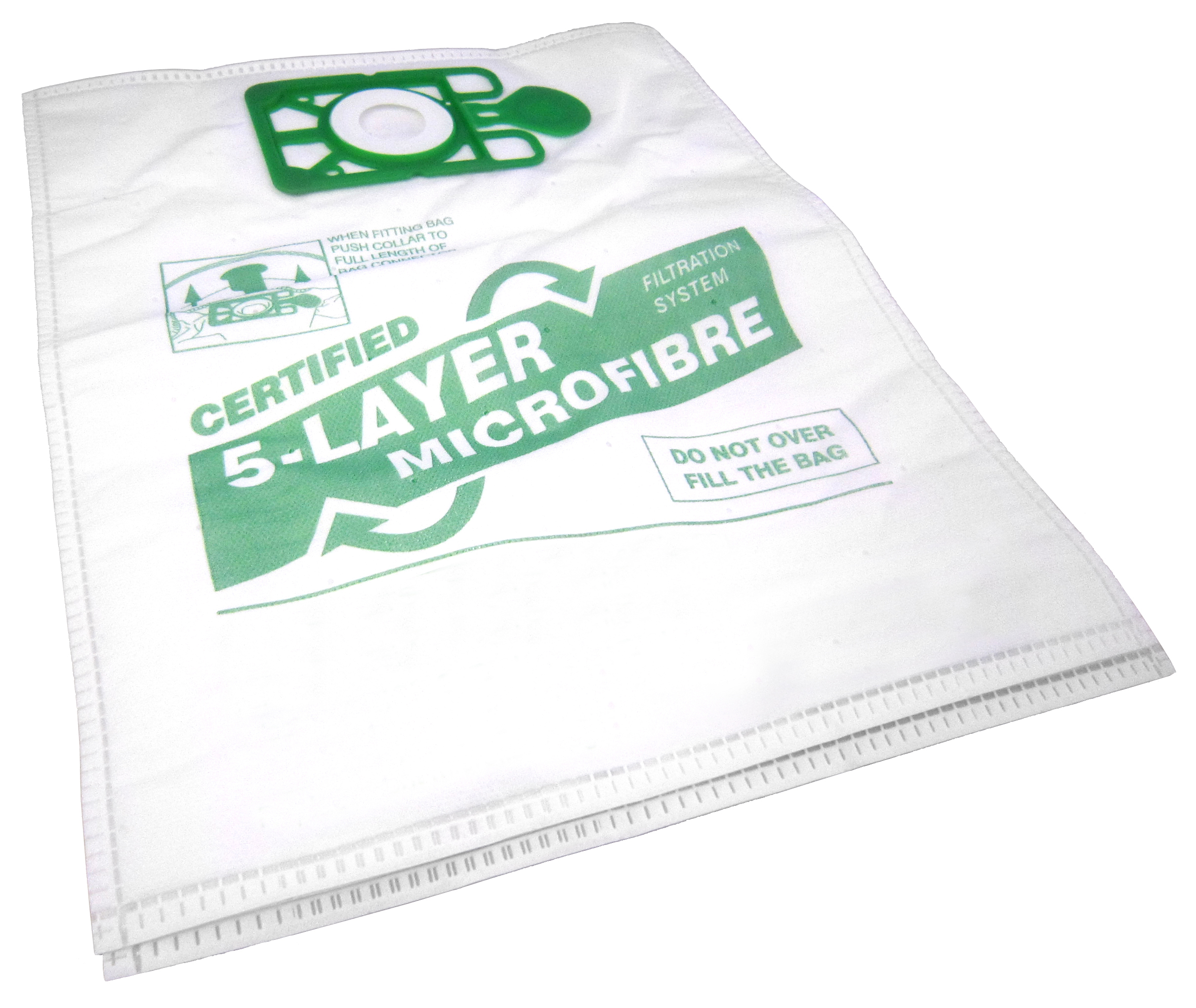 NUMATIC |  COMPATIBLE MICROFIBRE VACUUM BAGS X 10 | SDB373POLY