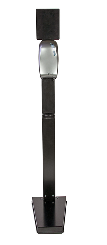 ROBERT SCOTT | AUTOMATIC SANITISER STATION TITANIUM WITH METAL STAND | 104668