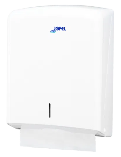 JOFEL | AZUR WHITE FOLDED HAND TOWEL DISPENSER | AH33000 | 41057