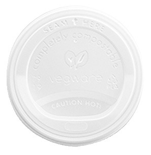VEGWARE | 8OZ 79 SERIES CPLA HOT CUP LID X 1000 | VLID79S