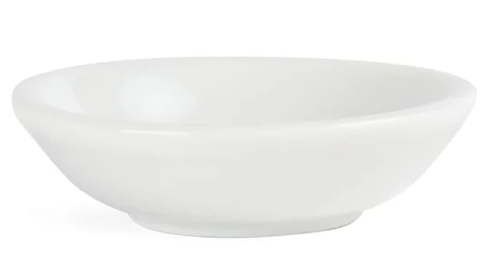 OLYMPIA |  WHITEWARE SOY DISHES 70MM X 12 | C320