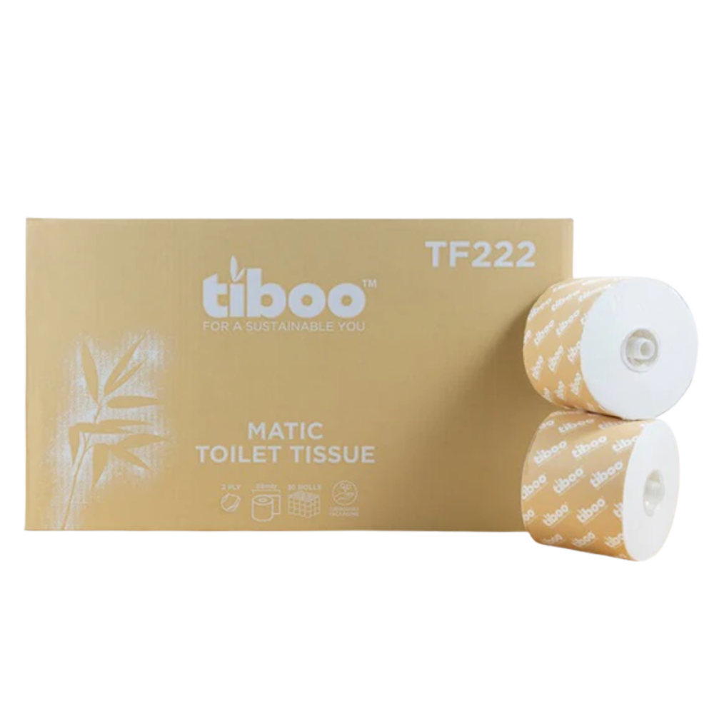 TIBOO | MATIC TOILET ROLL 88 MTR X 36 ROLLS | TF222