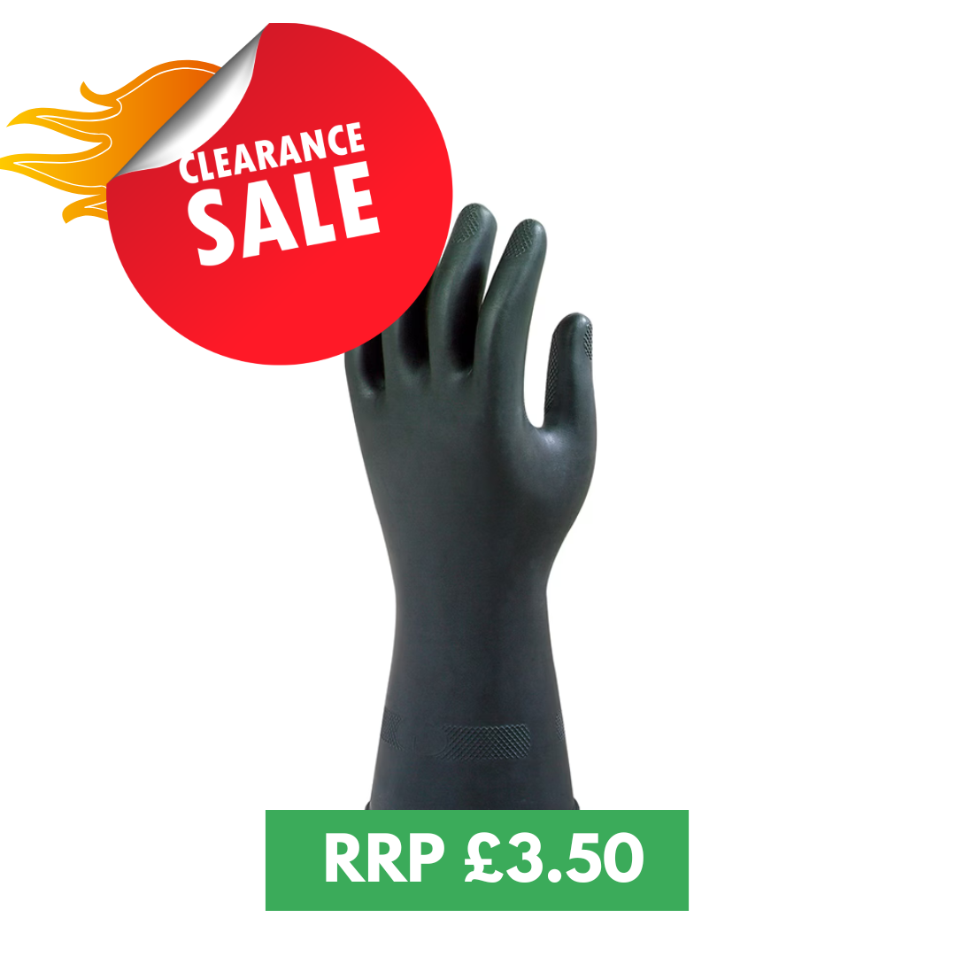 ANSELL (MARIGOLD) | BLACK  GLOVE SMALL | 304242