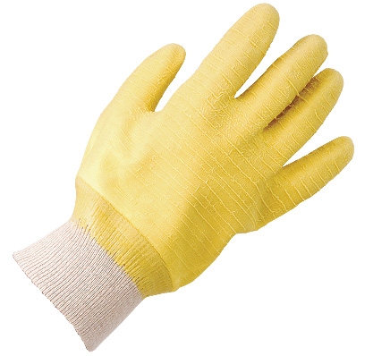 KEEPSAFE |  FULLY COATED LATEX KNITWRIST GLOVE | 671930