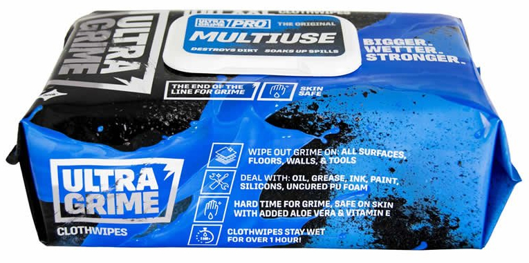 UNIWIPE |  ULTRAGRIME PRO XXL WIPES X 100 | 5900
