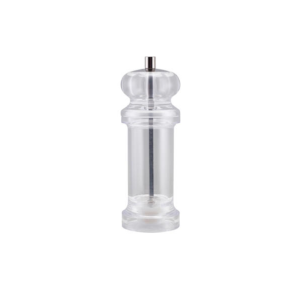 GENWARE | CLEAR COMBI PEPPER GRINDER/ SALT SHAKER 16CM X 6 | SPCOM16