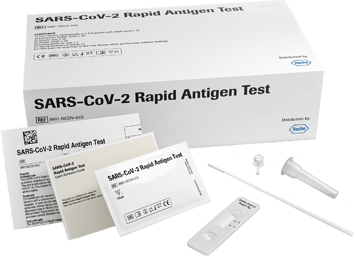 ROCHE | INSTANT COVID-19 TESTING KIT X 25 | DRA-DAL-20055