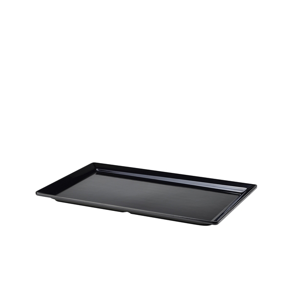 GENWARE |  BLACK MELAMINEPLATTER 53 X 32 CM | MEL11-BK