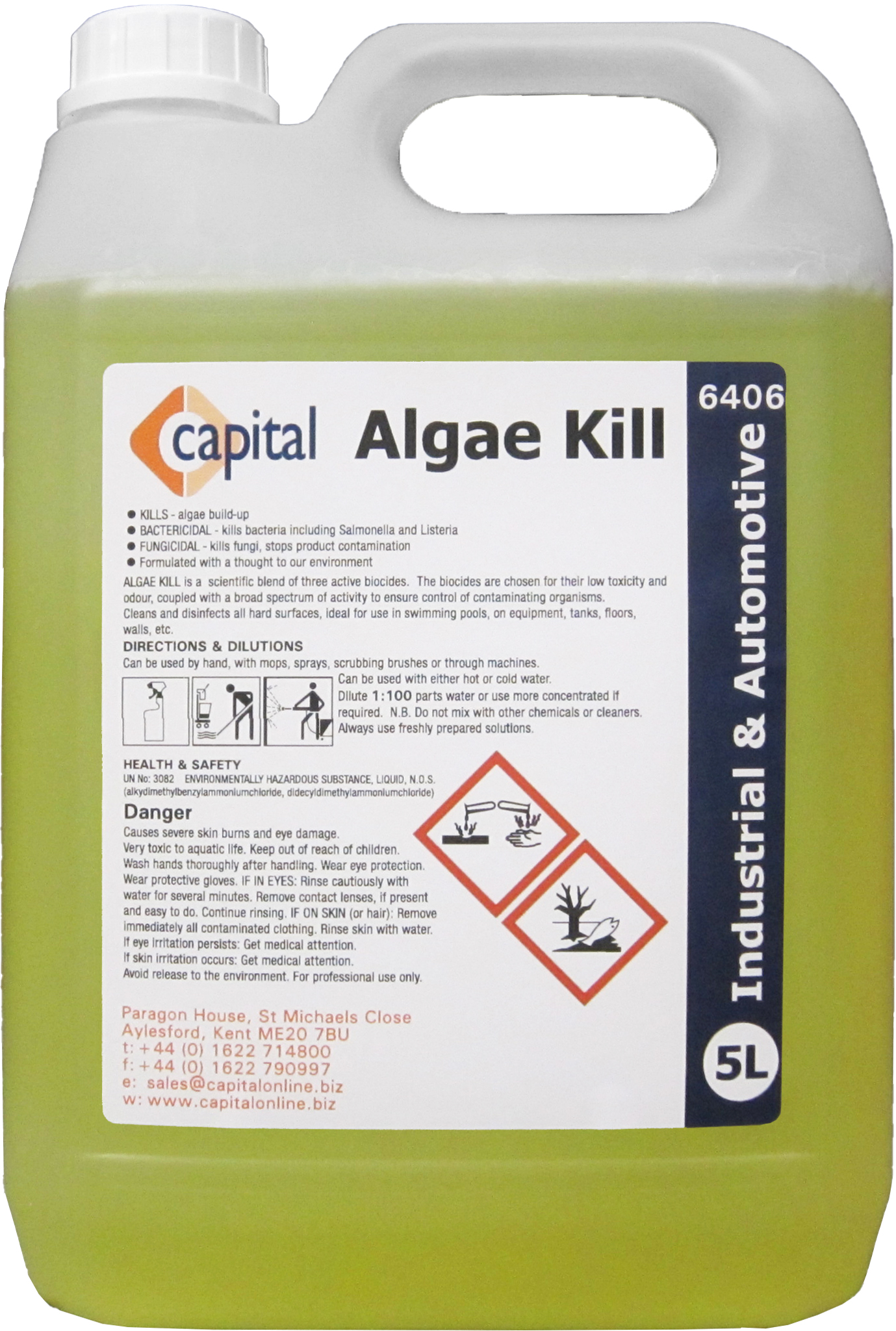 CAPITAL | ALGAE KILL X 5 LTR