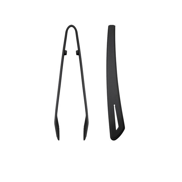 GENWARE | BLACK SILICONE TONGS 29CM | UT290402