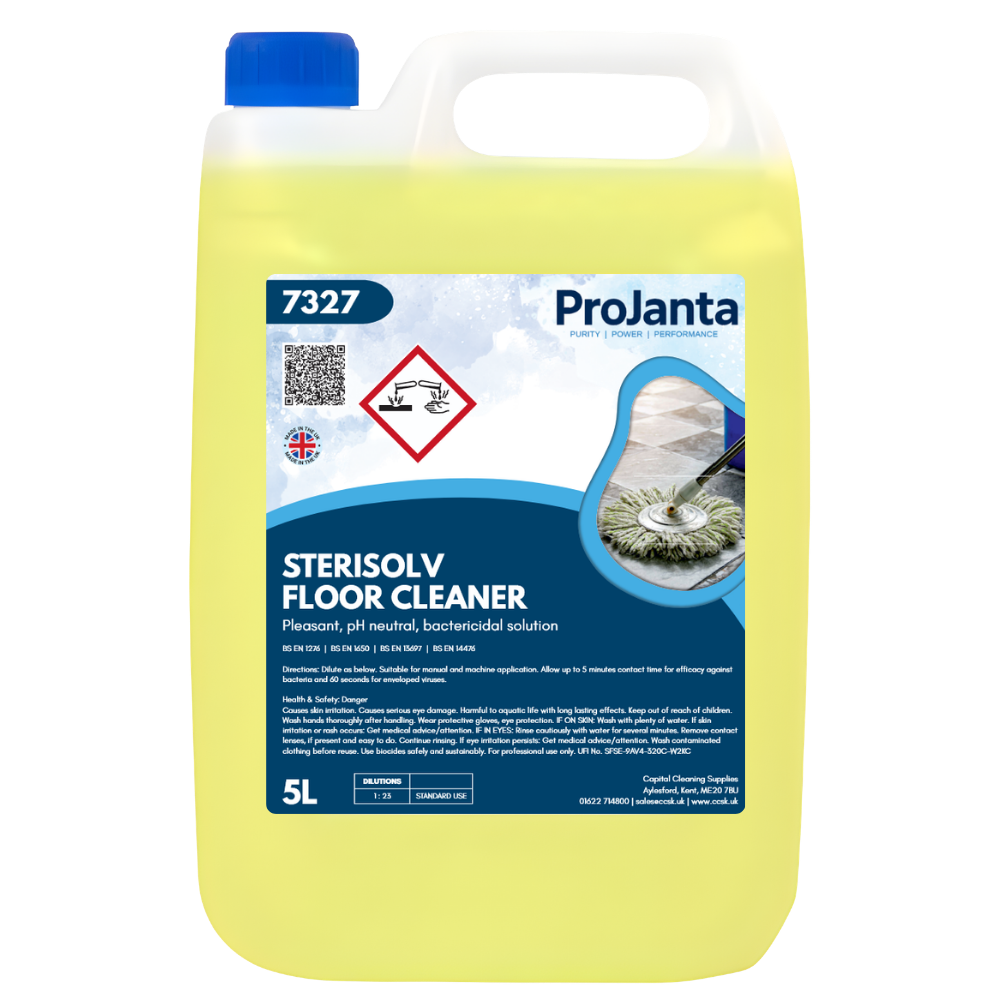 PROJANTA | STERISOLV BACTERICIDAL FLOOR CLEANER X 5LTR | 7327