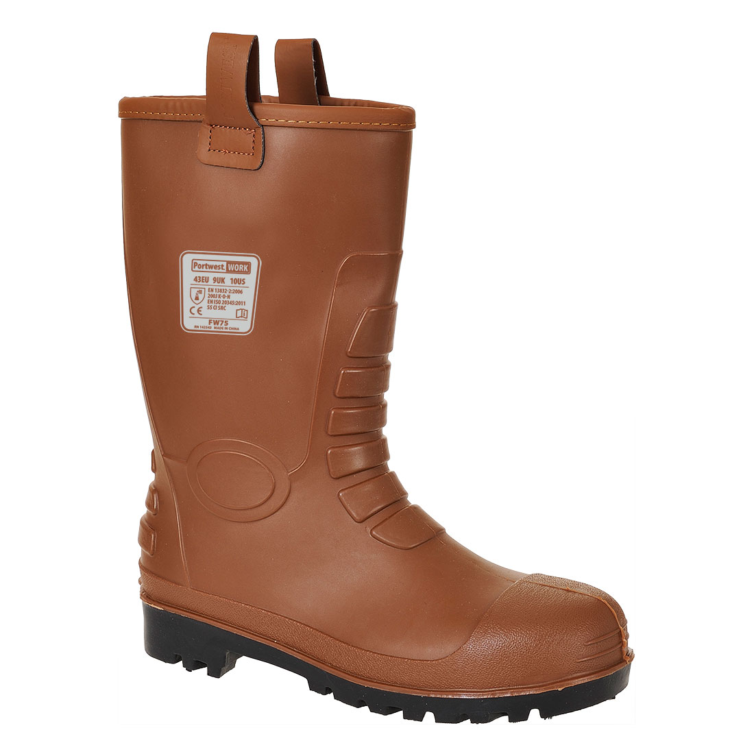PORTWEST | TAN LINED NEPTUNE SAFETY RIGGER BOOT | FW75